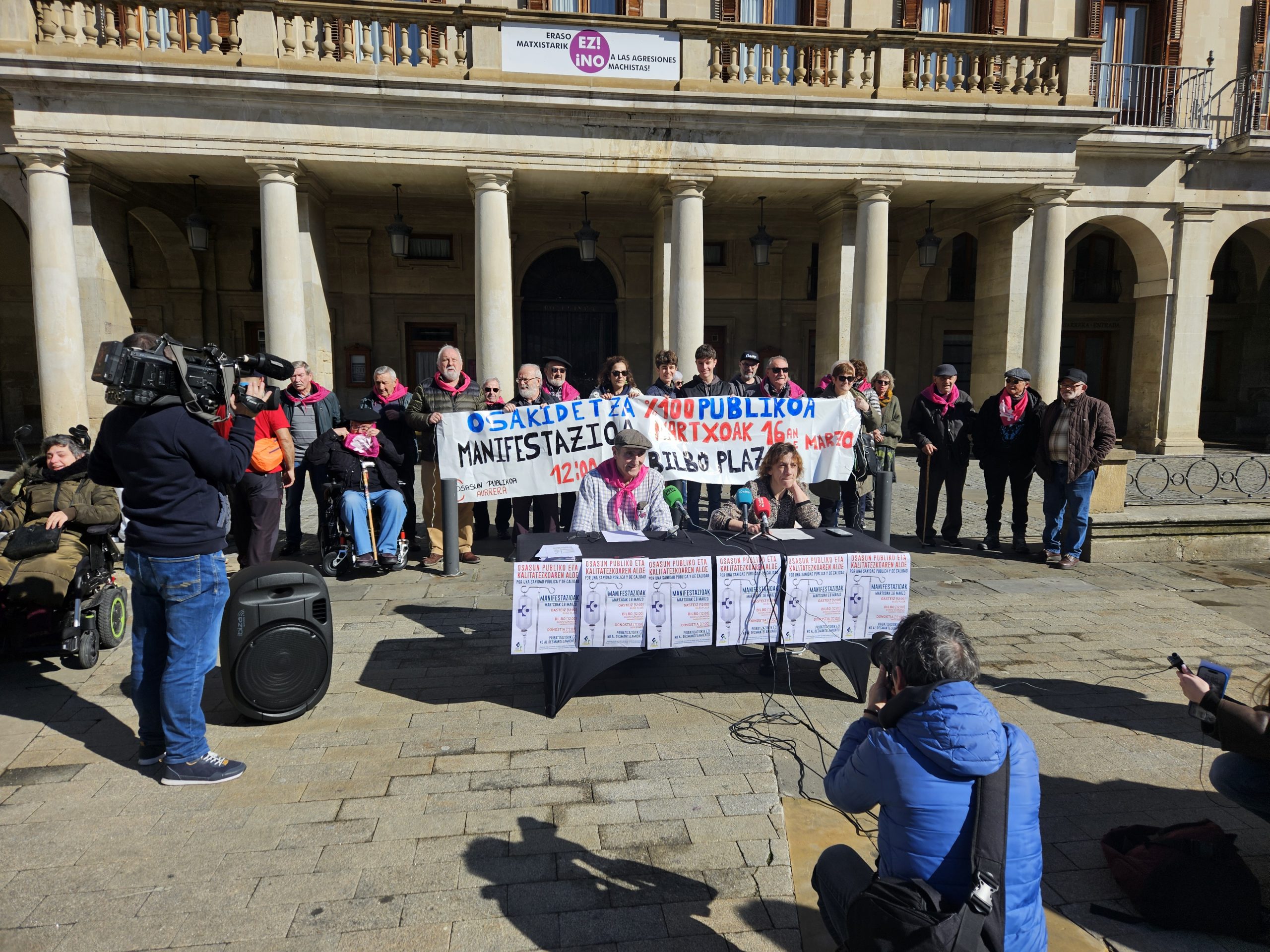 Convocatoria manifestaciones 16 marzo