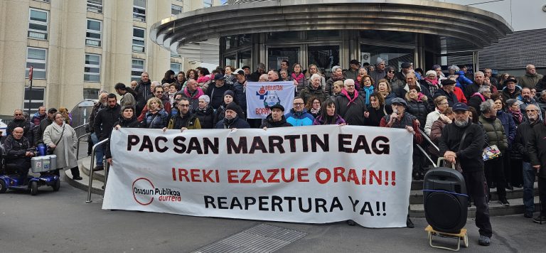 OPA Gasteiz. Reapertura PAC San Martín